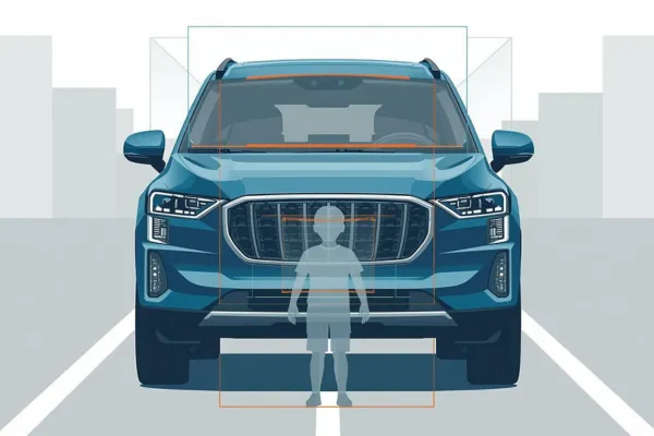 The Pedestrian Blind Zone: How Modern SUV Hood Designs Hide Children Completely