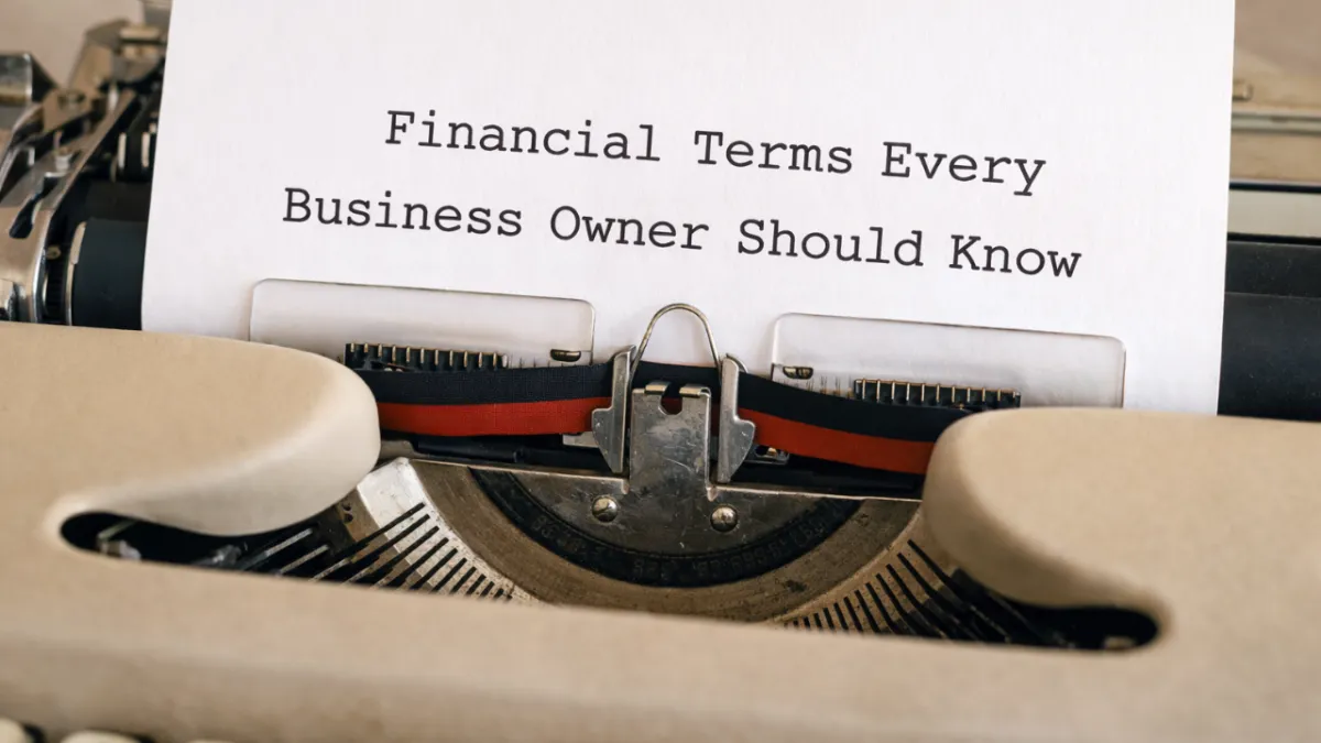 Financial Terms Every Business Owner Should Know