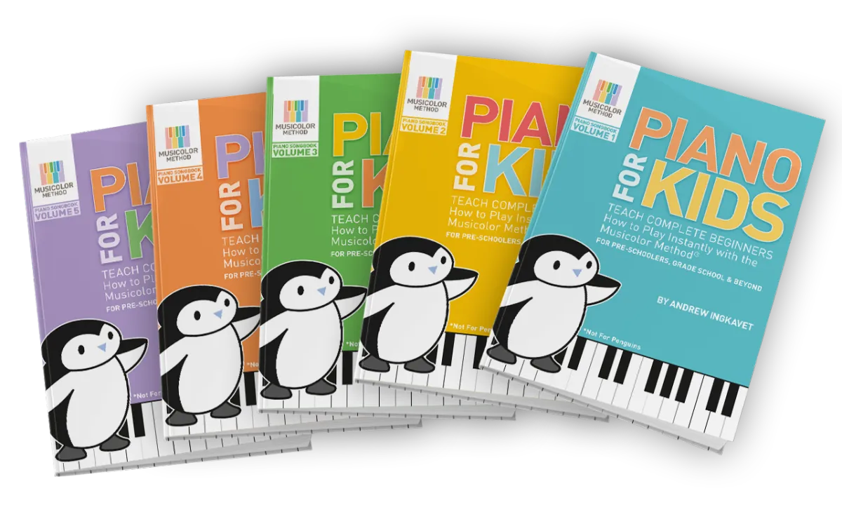 Our curriculum has 5 easy to follow songbooks with more on the way