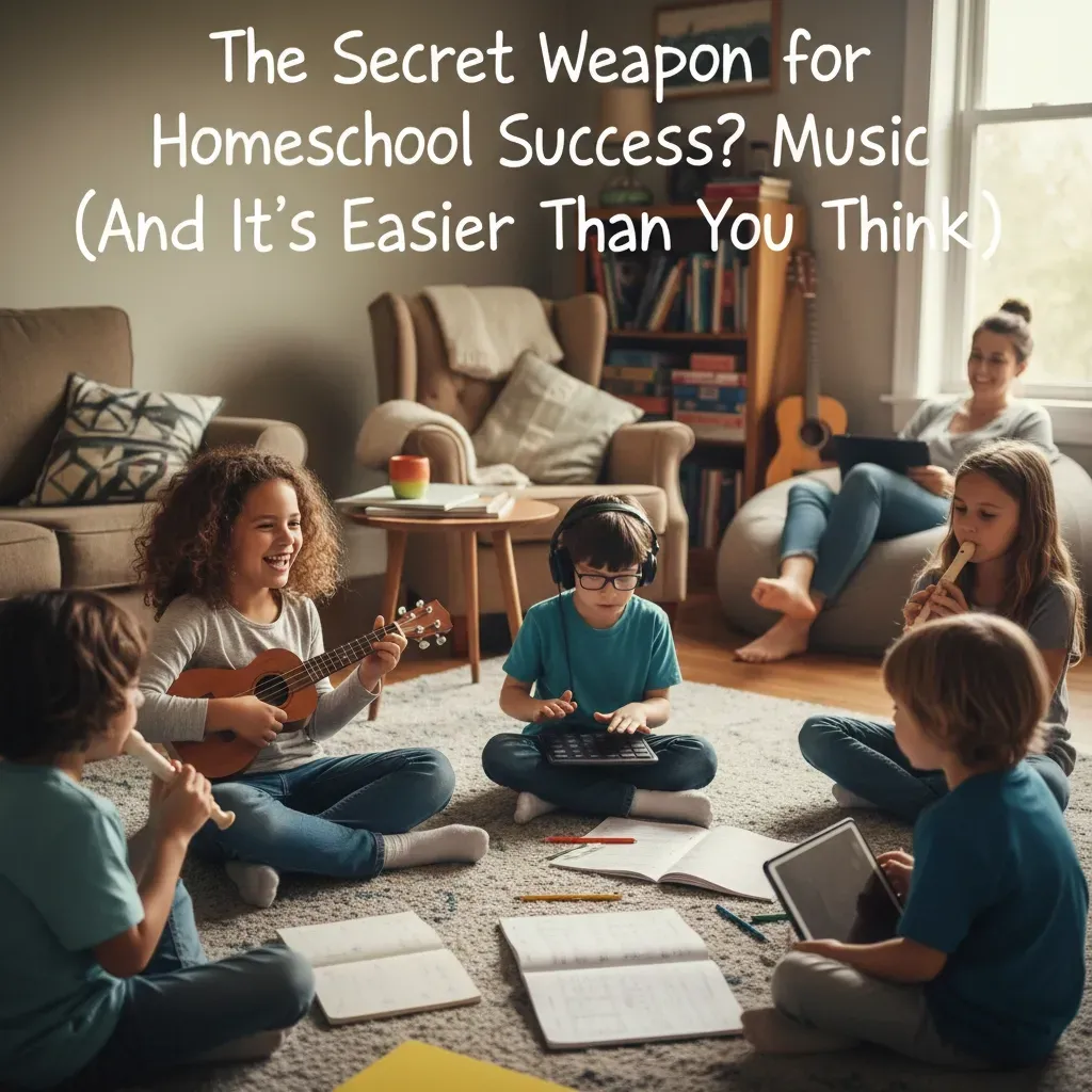  The Secret Weapon for Homeschool Success?
  Music(And It's Easier Than You Think)