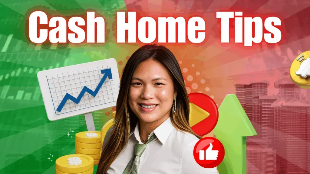 Thumbnail reading ‘Cash Home Tips’ over a house background, illustrating pros and cons of a cash home sale