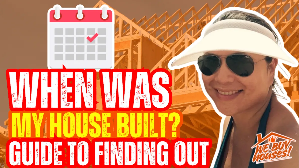 Los Angeles homeowner researching their home’s construction date