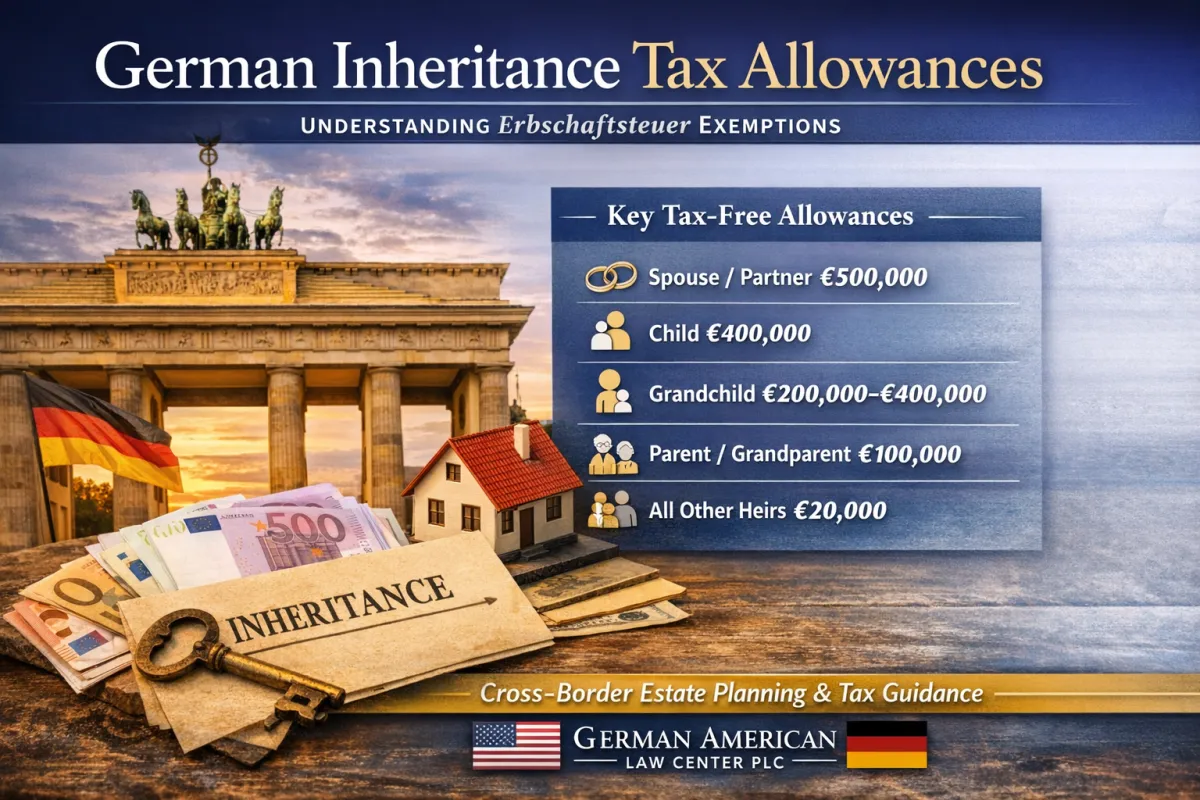 German Inheritance Tax Allowances (Freibetraege)