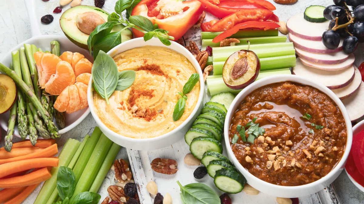 Low carb vegan snacks Los Angeles CA