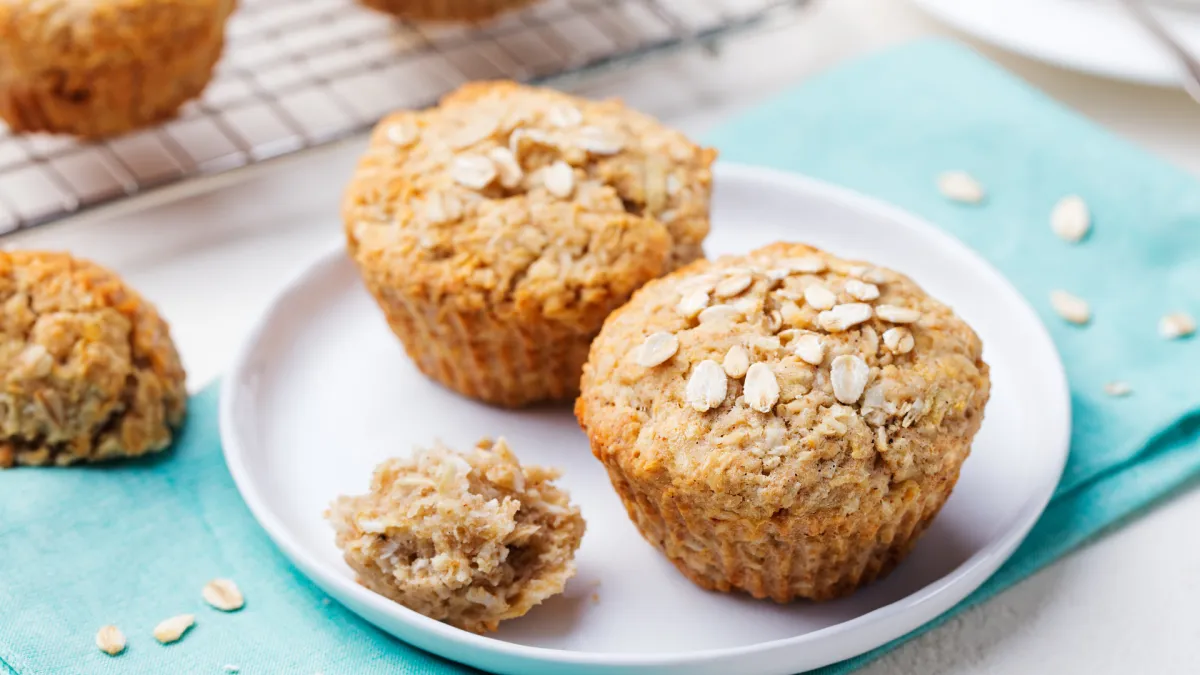 Vegan breakfast muffin Lake Balboa CA