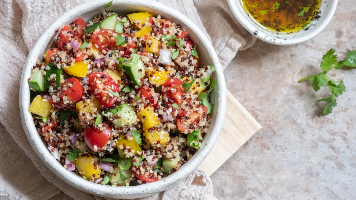 High protein quinoa bowl Calabasas CA