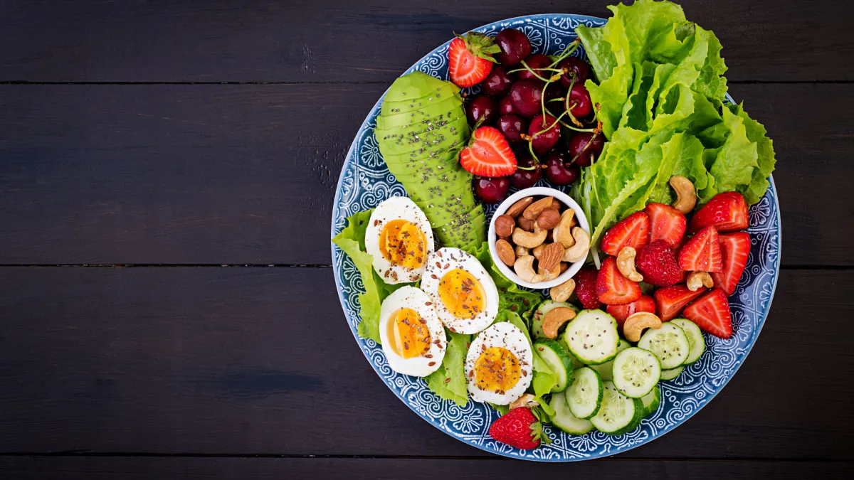 Paleo plant based menu Burbank CA