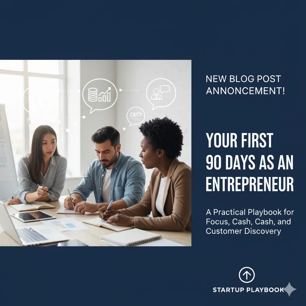 First 90 Days as an Entrepreneur