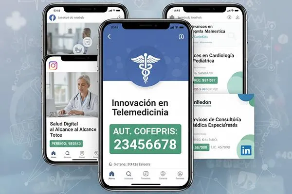 Regulación de Publicidad Médica en Redes Sociales COFEPRIS 2025