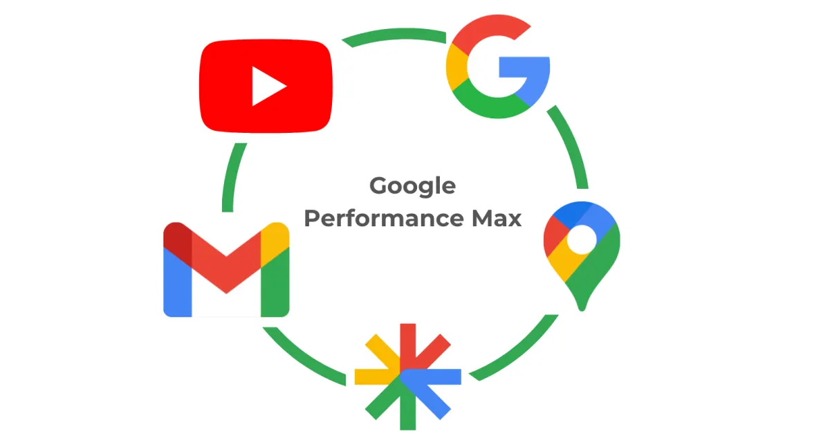 An intricate network of digital nodes connecting over a globe, symbolizing the extensive automation and reach of Performance Max campaigns in digital marketing.