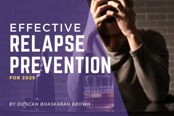 Man on alcohol relapse
