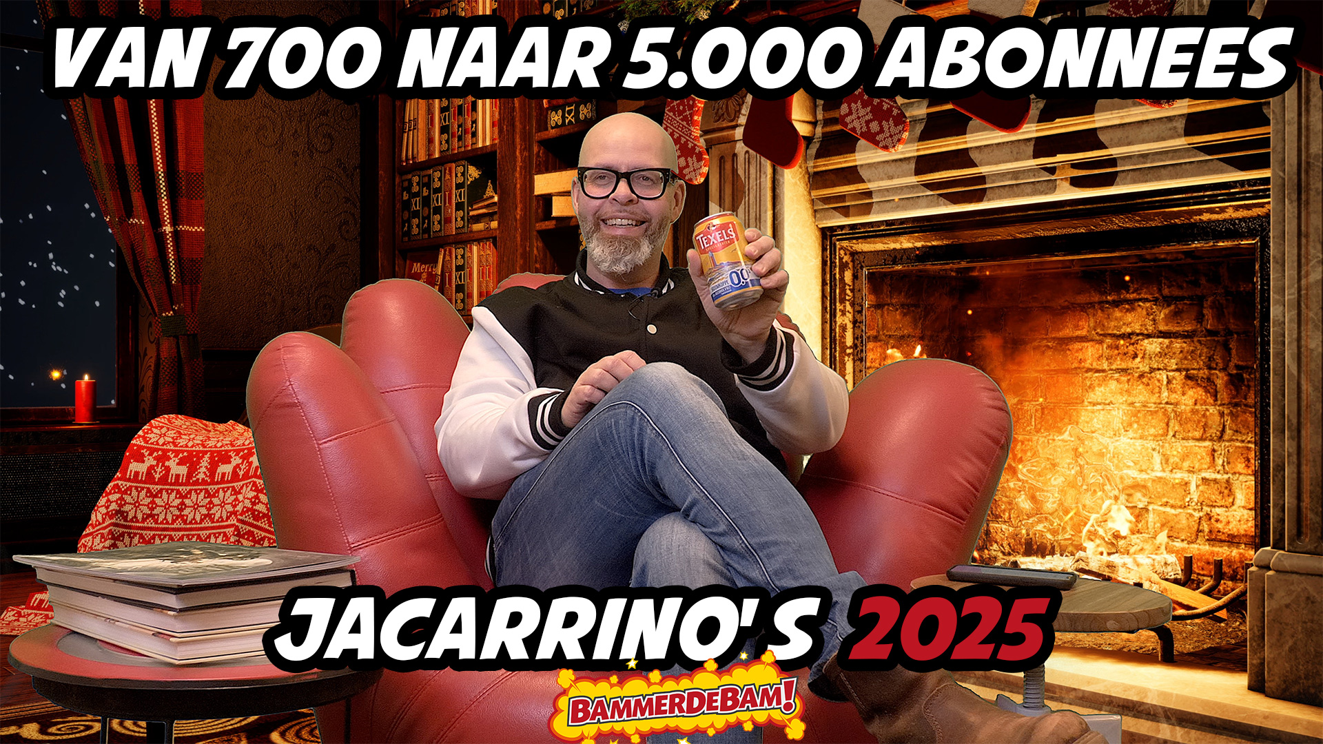 Van 700 naar 5.000 abonnees: Jacarrino blikt terug op het Bammerdebam-jaar 2025