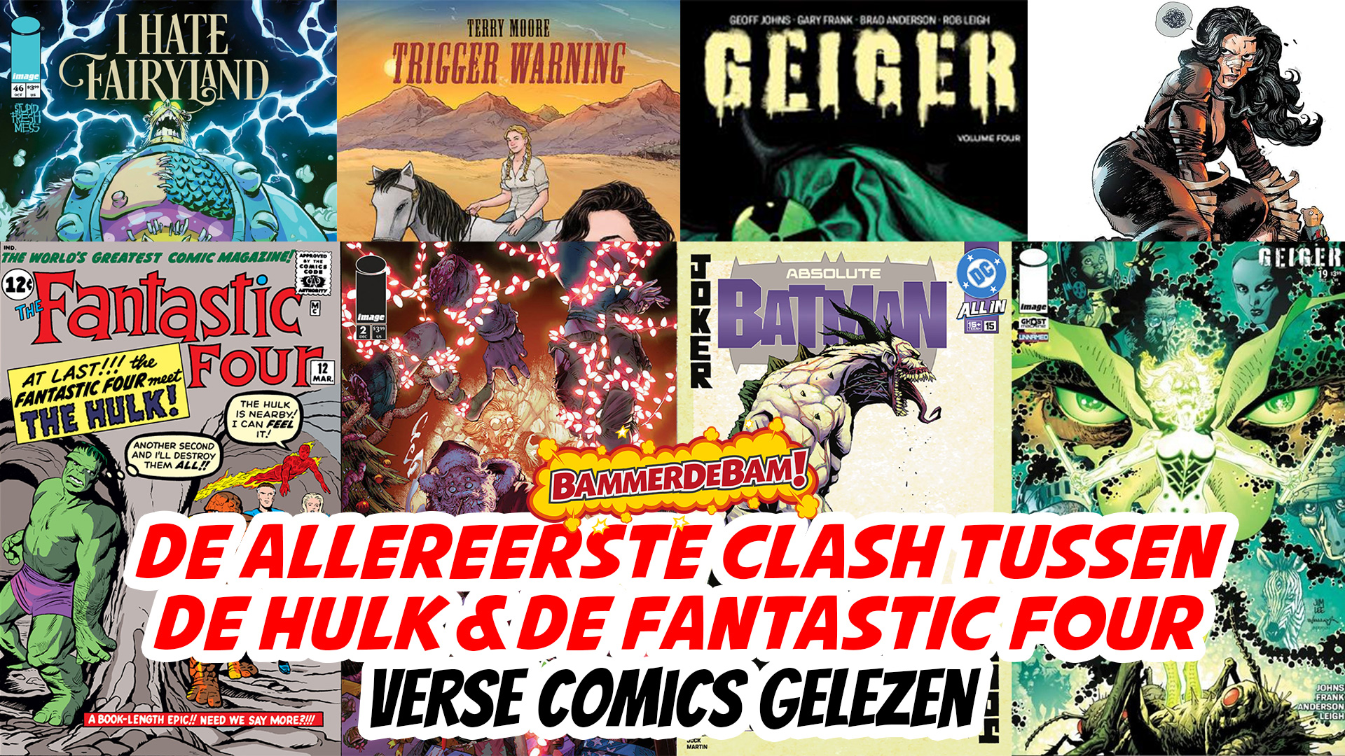 Geiger, Fantastic Four Retro & Terry Moore - Verse Comics Gelezen