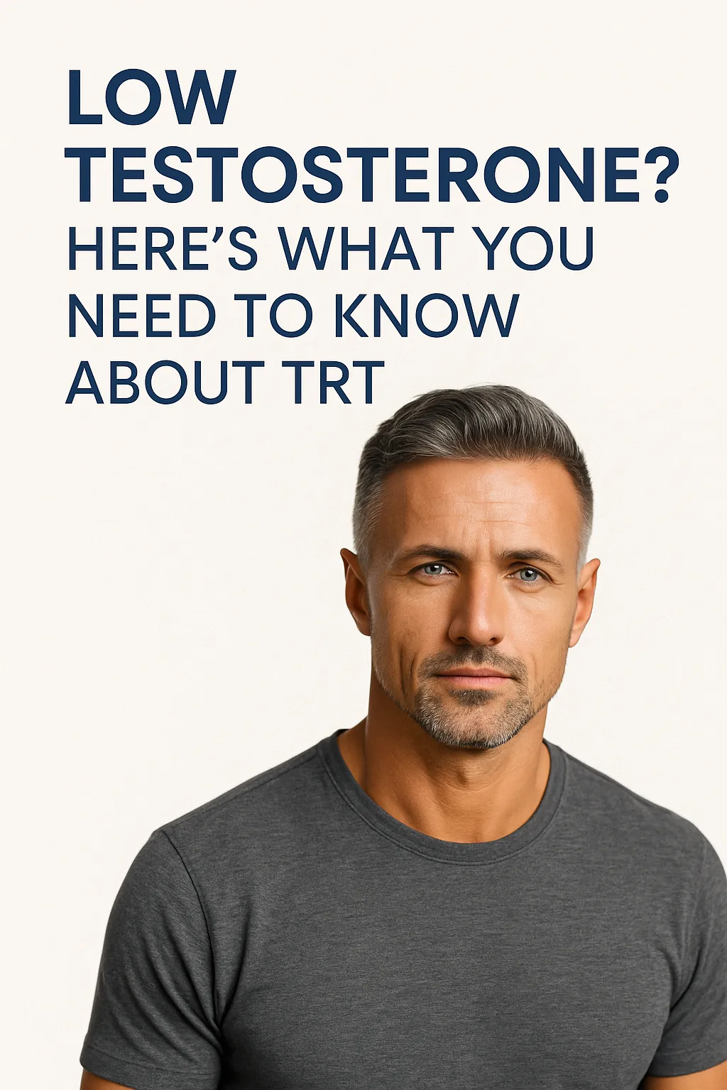 🧔🏽♂️ Low Testosterone? Here’s What You Need to Know About TRT