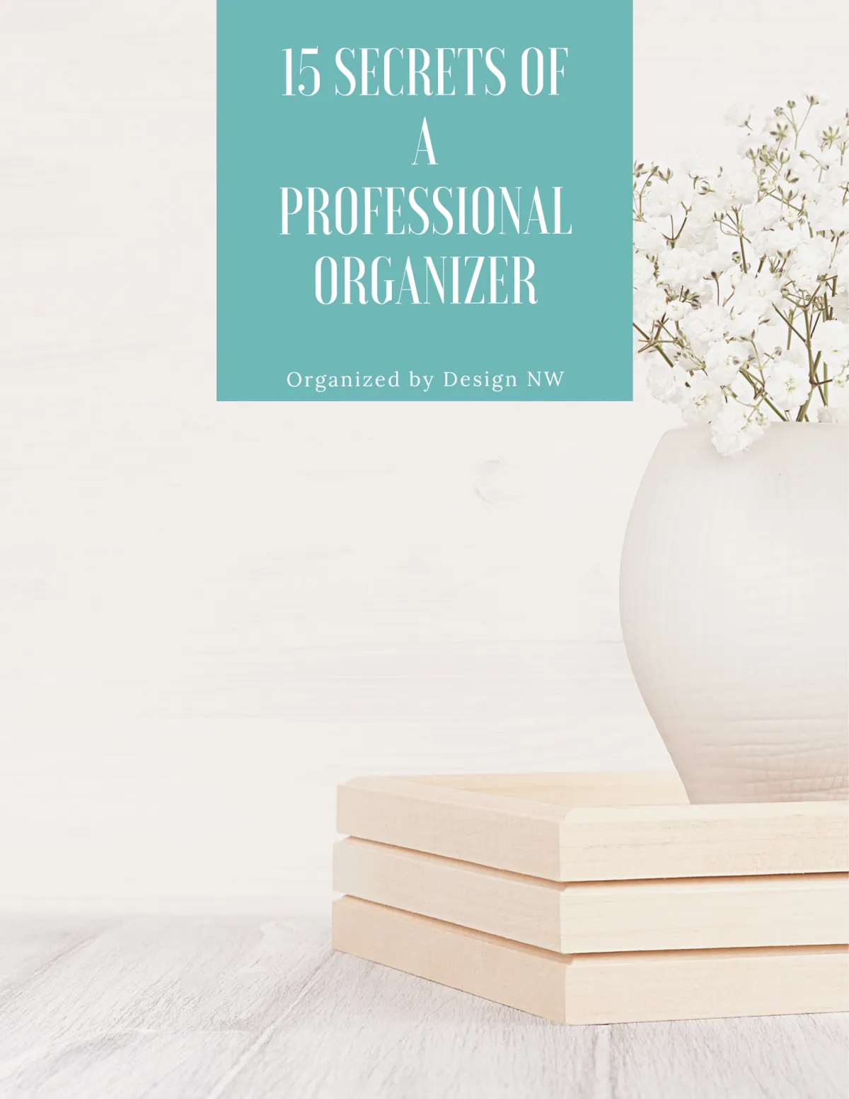 Secrets of a professional organizer
