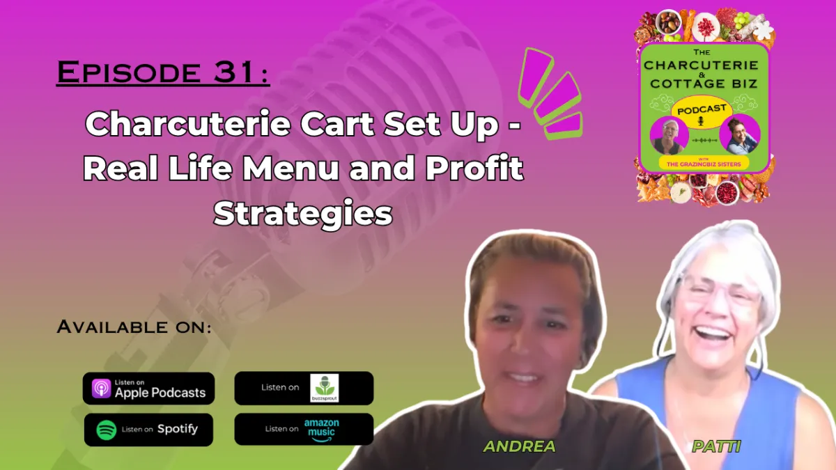 Charcuterie Cart Set Up – How We Earned $1,900 in Profit for a 2-Hour Event