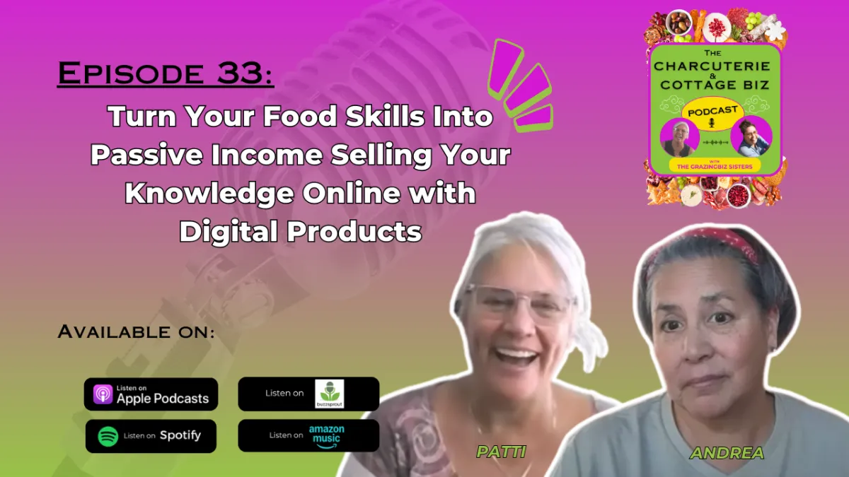 Turn Your Food Skills Into Passive Income Selling Your Knowledge Online with Digital Products