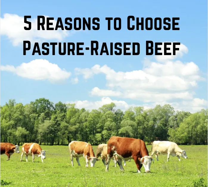 Grilled pasture-raised beef on rustic wooden table