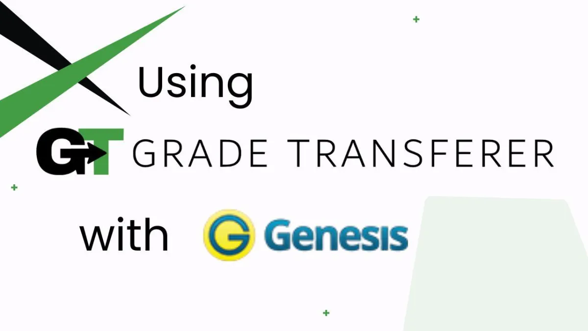 Using GradeTransferer with Genesis