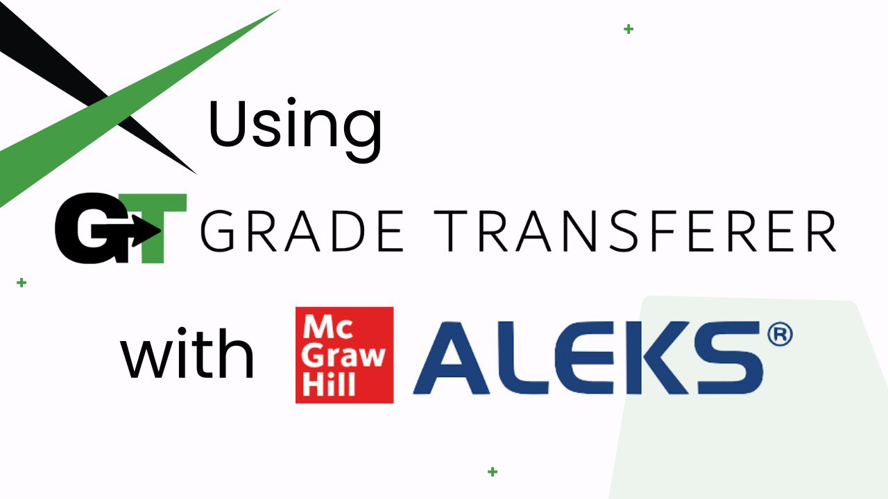 Using GradeTransferer with Aleks