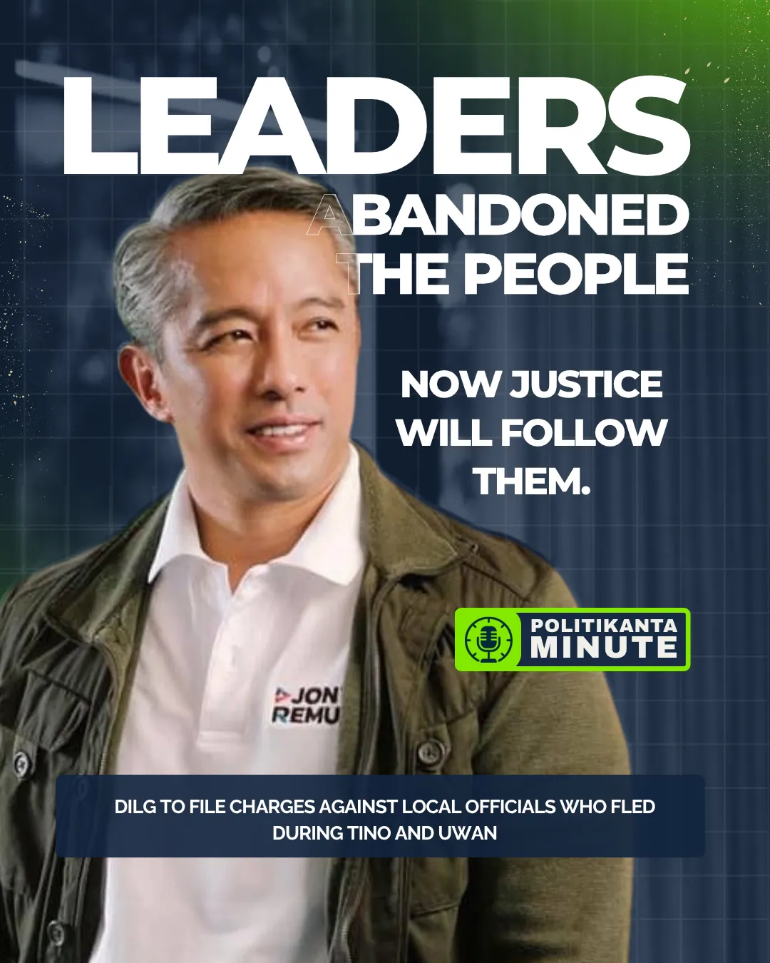 “Leaders Who Abandoned the People — Now Justice Will Follow Them”