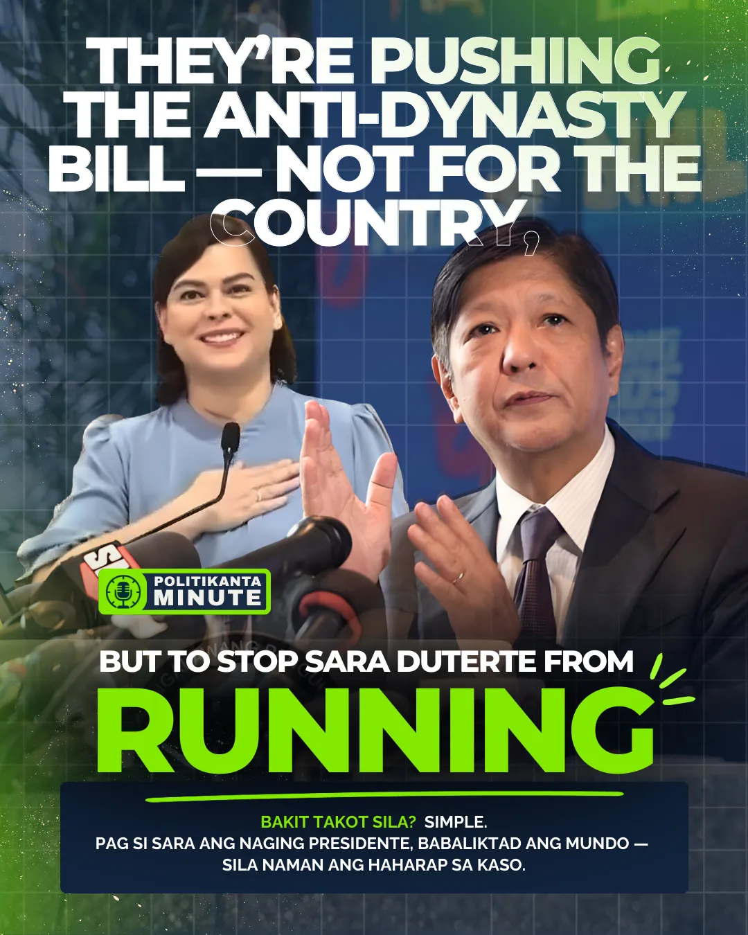 Anti-Dynasty Bill? Or Anti-Sara Move? The Real Game Behind BBM’s Sudden Push