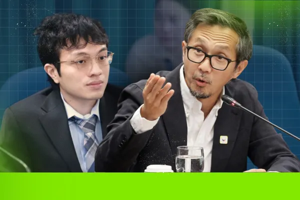 Graphic showing Kiko Barzaga criticizing DPWH for seeking a budget increase despite unresolved corruption issues, emphasizing the need for public trust and accountability.