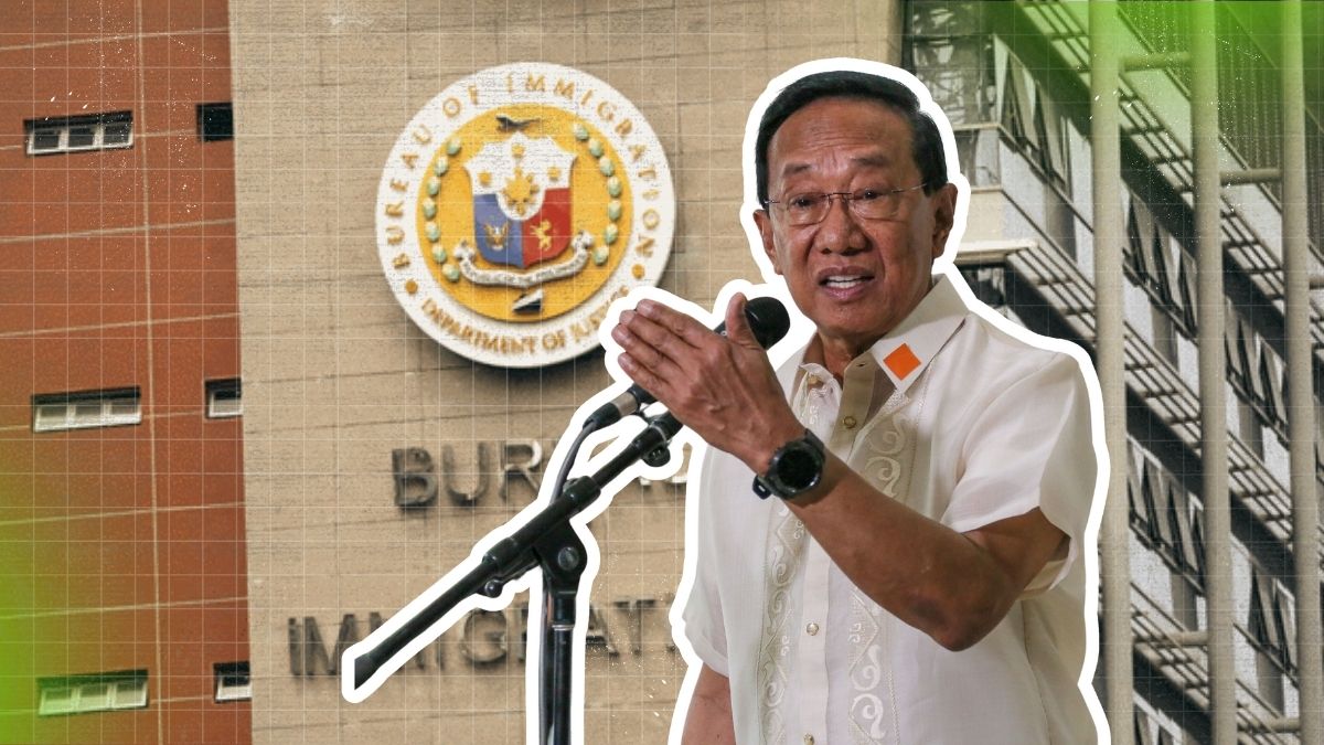 The Bureau of Immigration building in Manila as authorities confirm that former DPWH Secretary Manuel Bonoan has yet to return to the Philippines amid investigations into alleged ghost flood-control projects.