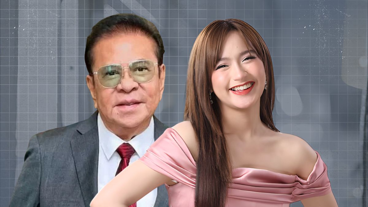Former Ilocos Sur governor Chavit Singson and actress Jillian Ward shown in separate photos amid renewed denial of relationship rumors.