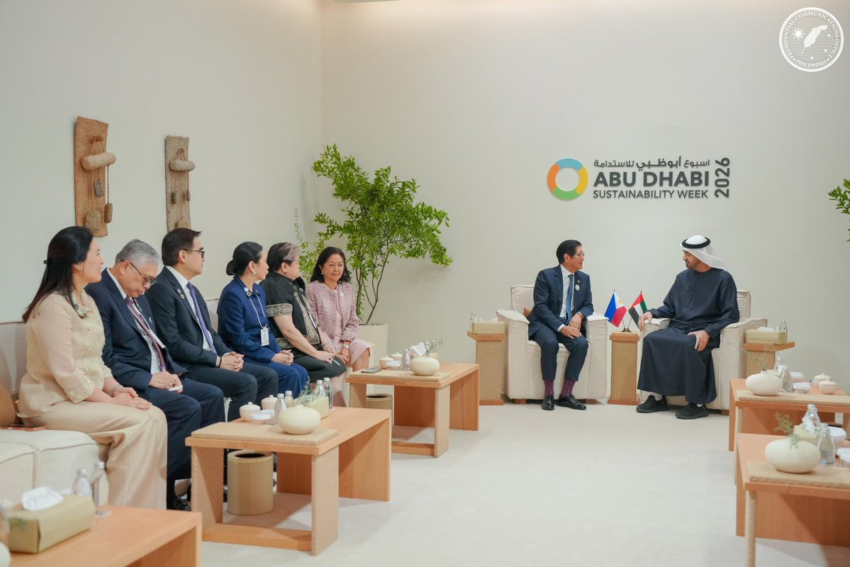 President Ferdinand Marcos Jr. meets with Damac Digital representatives in the UAE to discuss potential data center investments in the Philippines.