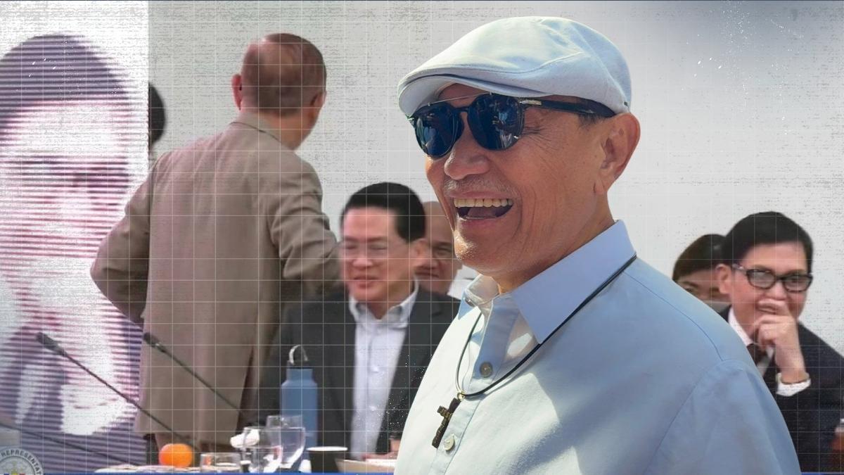 Manila Rep. Benny Abante walks out of the House Justice Committee hearing after the impeachment complaint against President Ferdinand Marcos Jr. is ruled sufficient in form.