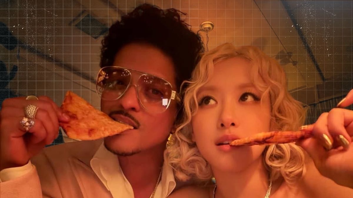 Bruno Mars and Rosé spotted grabbing pizza after the 2026 Grammy Awards