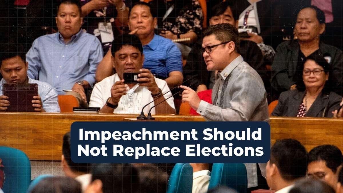 Paolo Duterte cautions that turning impeachment into a political weapon undermines democratic stability and public trust.