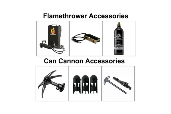 Take Your Flamethrower and Can Cannon Further