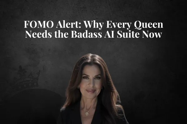 AI for entrepreneurs, GPT content tools, automate branding, direct sales AI, Badass Queen GPT