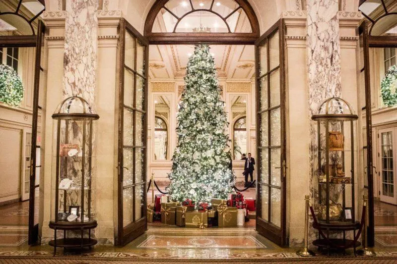 Premium hotel Christmas celebration decor captures the essence of the season with elegant, high-end festive touches.
