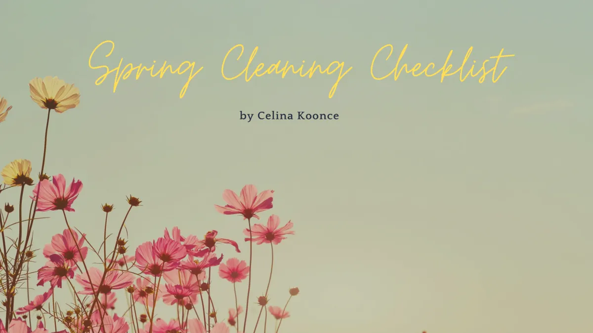 Spring Cleaning Checklist