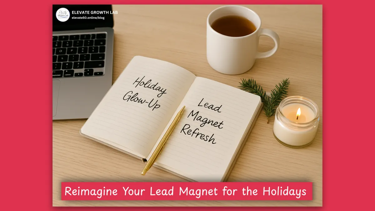 Turn Your Existing Freebie into a Holiday Offer Midlife Women Will Love
