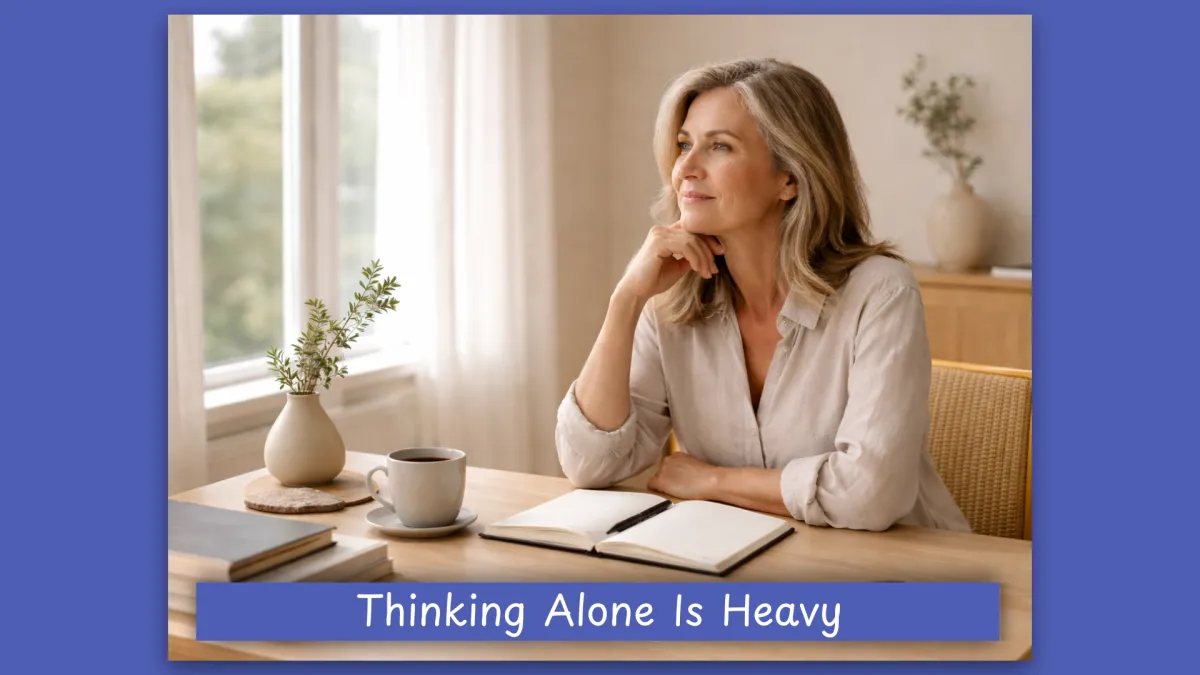 What Gets Lighter When You Stop Thinking Alone
