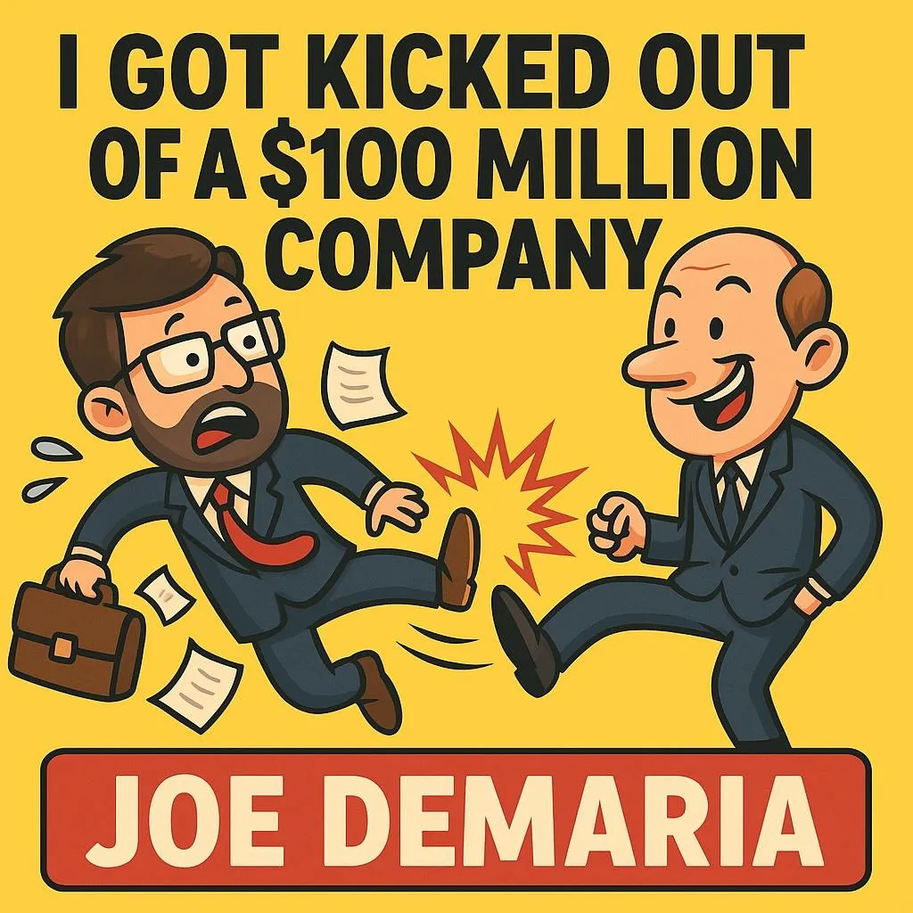 Joe DeMaria on the Scale to Sale Podcast sharing how to scale after a business loss