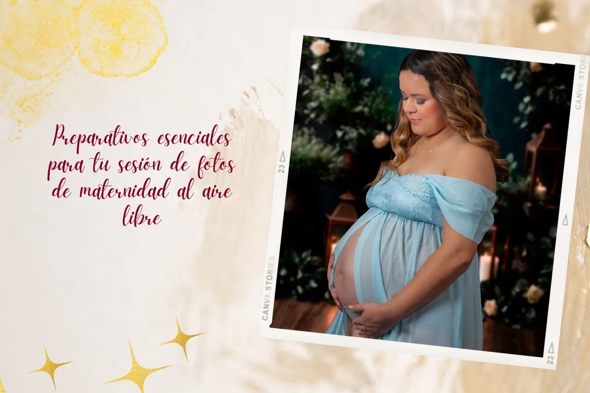 Preparativos esenciales para tu sesión de fotos de maternidad al aire libre