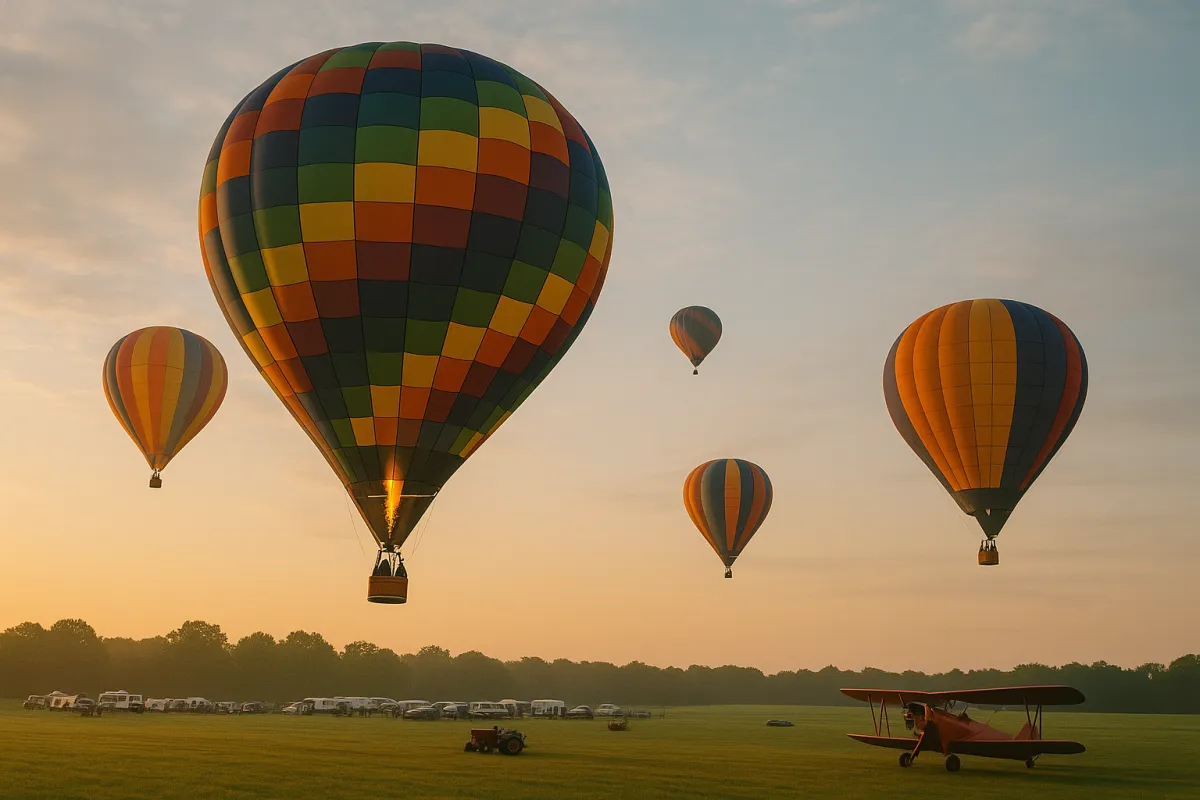 Flying Circus Hot Air Balloon Festival Near NoVANew Blog Post