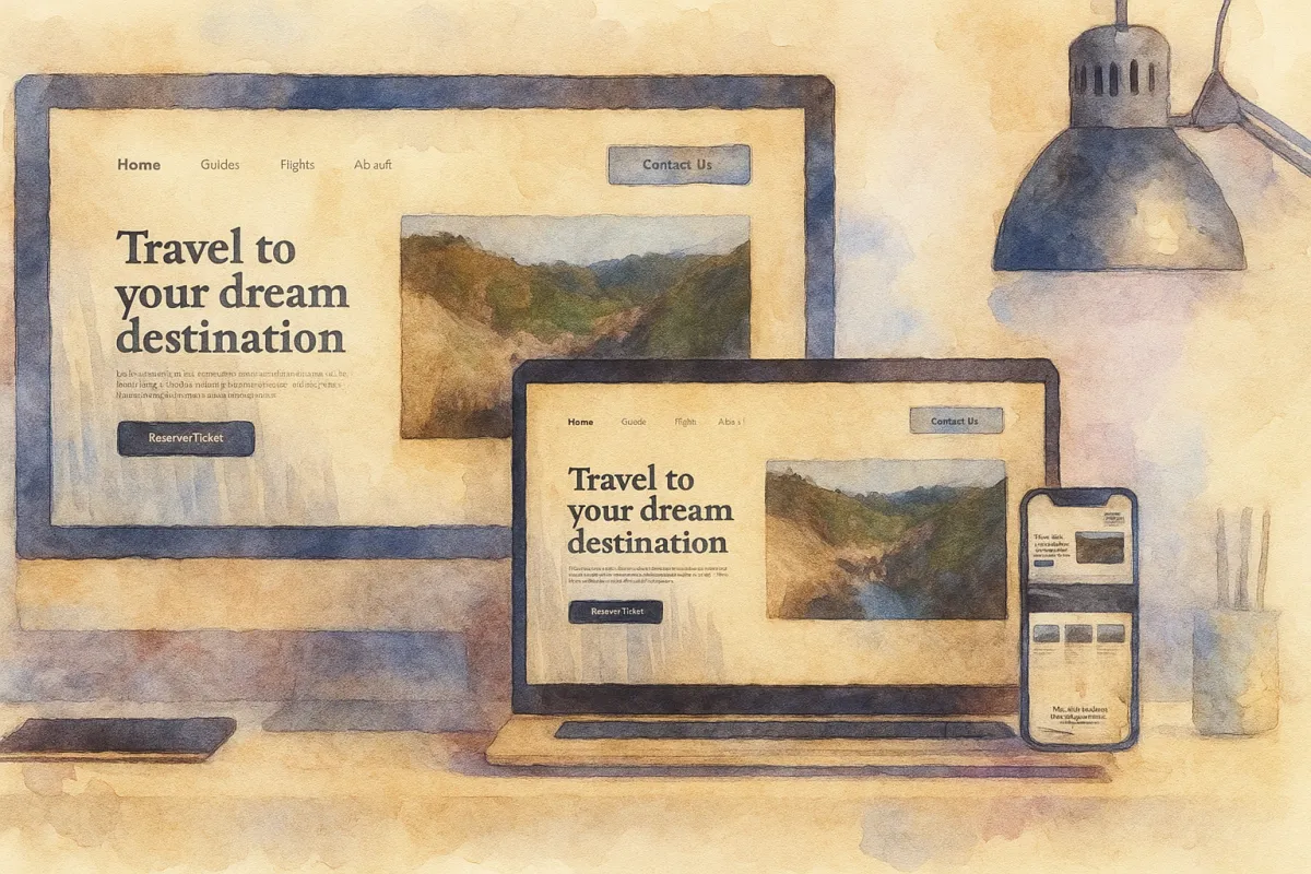 A high-converting ZeraWorks lead capture page featuring a headline, contact form, and call-to-action designed to convert visitors into leads.