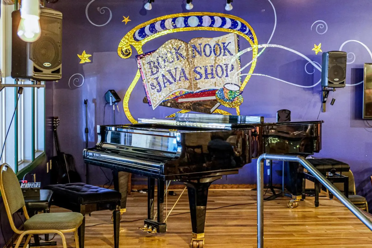 The Book Nook & Java Shop: Montague’s Cozy Corner for Books, Brews & Beats