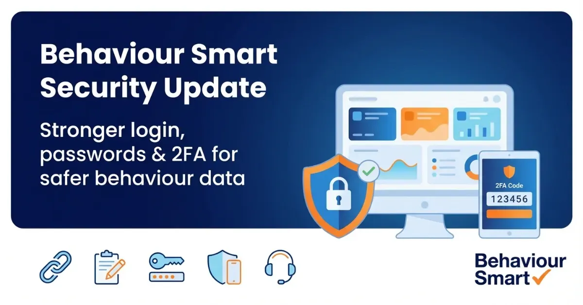 Behaviour Smart Security Update | Stronger Login & Data Protection