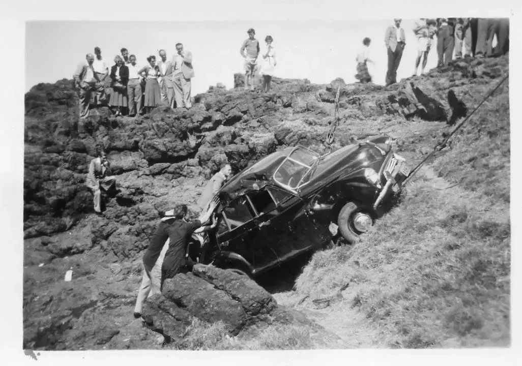 Blowhole Car Crash