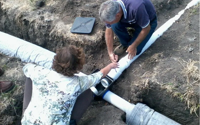 waste line replacement
