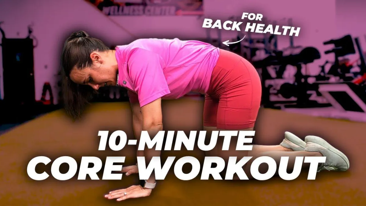 core workout, bird dog, side plank