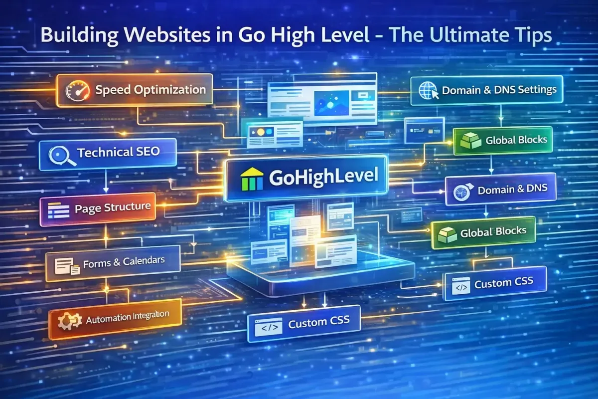 Building Websites in GoHighLevel - The Ultimate Tips