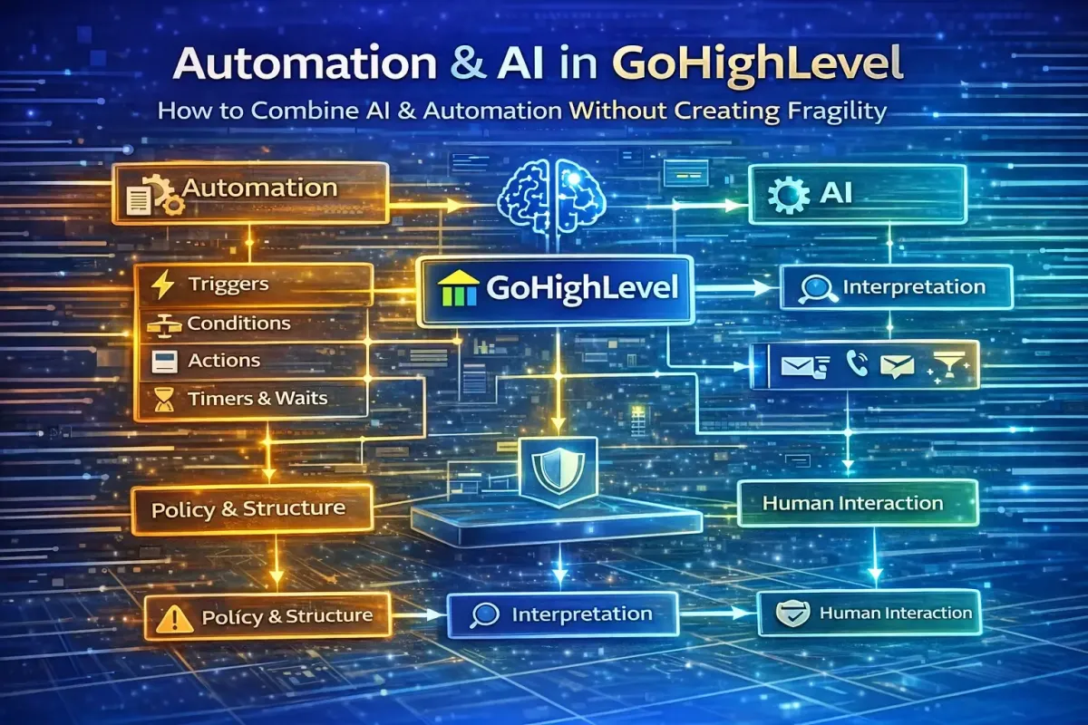 Automation Versus AI inside Go High Level